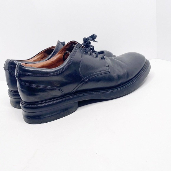 JOHNSTON & MURPHY size 10 M Men black leather lace up dress shoe loafer 2093212 main image 7